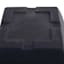 Japi All-Weather Black Modern Square Outdoor Planter, Small