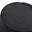 Japi All-Weather Black Modern Angled Outdoor Planter, 27"