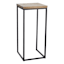 Fiona Wooden Top Plant Stand with Metal Base, Medium