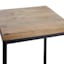 Fiona Wooden Top Plant Stand with Metal Base, Medium