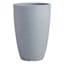 Japi Grey Granite Modern Tall Outdoor Planter, Small