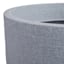 Japi Grey Granite Modern Tall Outdoor Planter, Small