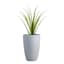 Japi Grey Granite Modern Tall Outdoor Planter, Small
