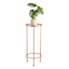 Bronze Metal Plant Stand, Small