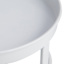 White Metal Plant Stand, Small