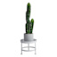 White Metal Plant Stand, Small