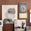 Crosby St. Framed Abstract Canvas Wall Art, 31"