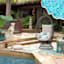 Found & Fable Natural Textured Outdoor Throw Pillow with Tassels, 18"
