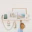 Ty Pennington Glass Framed Horses Print Wall Art, 12x16