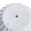 Indoor White Convex Pot, Medium