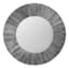Ty Pennington Black Round Wall Mirror, 34"