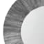 Ty Pennington Black Round Wall Mirror, 34"