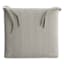 Fiddlestix Linen Premium Outdoor Square Seat Cushion