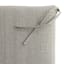 Fiddlestix Linen Premium Outdoor Square Seat Cushion