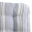 Calisto Pinstripe Outdoor Wicker Settee Cushion