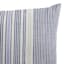 Calisto Pin Stripe Lumbar Outdoor Throw Pillow, 14x20