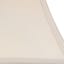 Geneva Ivory Square Bell Linen Medium Table Lamp Shade, 13x6x11