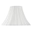 White Round Bell Large Table Lamp Shade, 17x7x12