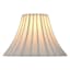 White Round Bell Large Table Lamp Shade, 17x7x12
