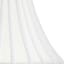 White Round Bell Large Table Lamp Shade, 17x7x12