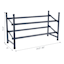 2-Tier Standing Shoe Rack, Gunmetal