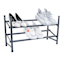 2-Tier Standing Shoe Rack, Gunmetal