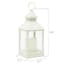 White Sand LED Lantern, 9.5"