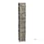 Brown Rattan Swirl Uplight Floor Lamp, 43"