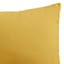 Butter Yellow Canvas Lumbar Outdoor Throw Pillow, 14x20