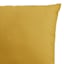 Butter Yellow Canvas Square Outdoor Throw Pillow, 16"