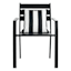 Providence Awning Striped Square Outdoor Throw Pillow, 16"