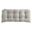Fiddlestix Linen Premium Outdoor Wicker Settee Cushion