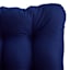 Navy Blue Canvas Outdoor Wicker Seat Cushion