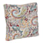 Paisley Chili Outdoor Tufted Back Cushion