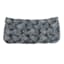 Navy Palm Print Premium Outdoor Wicker Settee Cushion
