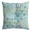 Calista Teal Outdoor Tufted Back Cushion