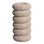 Crosby St. Travertine Taper Candle Holder, 3x6