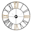 Ty Pennington Roman Round Iron Wall Clock, 32"