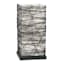 Chocolate Rattan Uplight, 14"