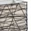 Chocolate Rattan Uplight, 14"