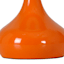 Orange Metal Genie Table Lamp, 17"