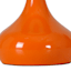 Orange Metal Genie Table Lamp Base, 17"