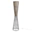 Brown Rattan Uplight Floor Lamp, 55"