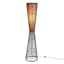 Brown Rattan Uplight Floor Lamp, 55"