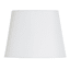 White Oval Tapered Small Table Lamp Shade, 12x9x9