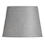 Grey Oval Table Lamp Shade, 9"