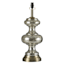 Mercury Glass Double Gourd Large Table Lamp Base, 23"