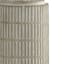Grey Carved Pillar Accent Lamp, 14.5"
