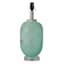 Aqua Glass Small Lamp Base, 16"