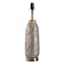 Grey & Gold Ceramic Medium Table Lamp Base, 21"